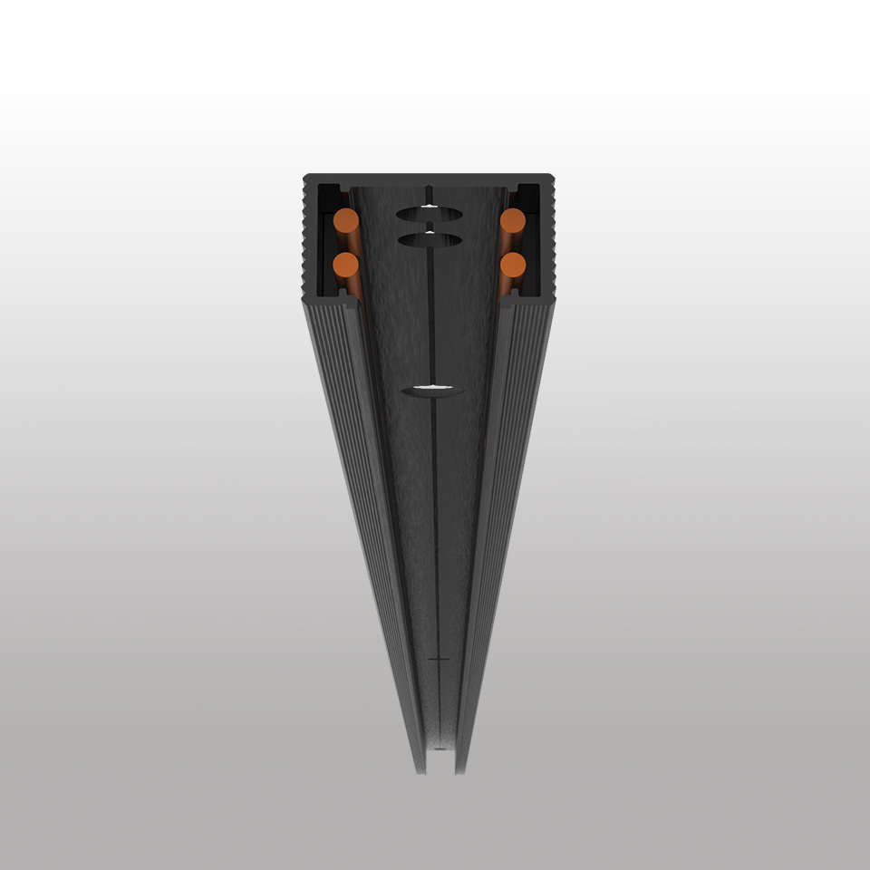 Turn Around - Track - Recessed - Linear Element - 1000mm