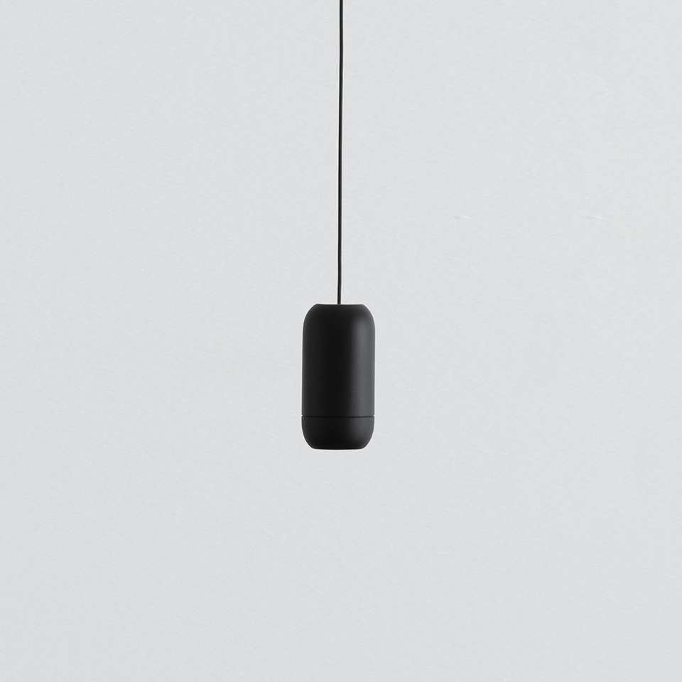 Turn Around - Gople Spot Pendant Track - 60 - 2700K - 13° - Dimmable - Black
